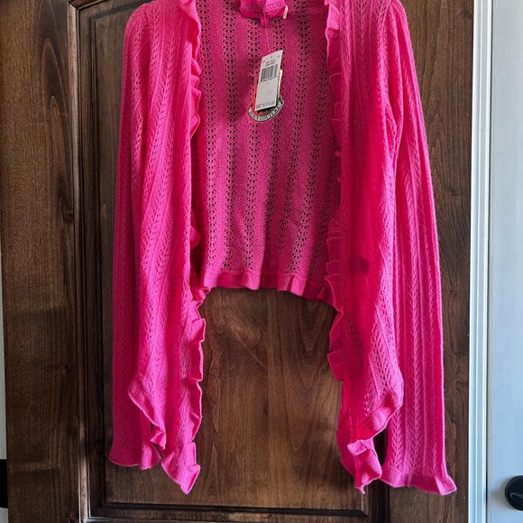 New with Tags Juicy Couture Large Wave Cashmere Sweater & Medium Tank Set - Picture 8 of 12